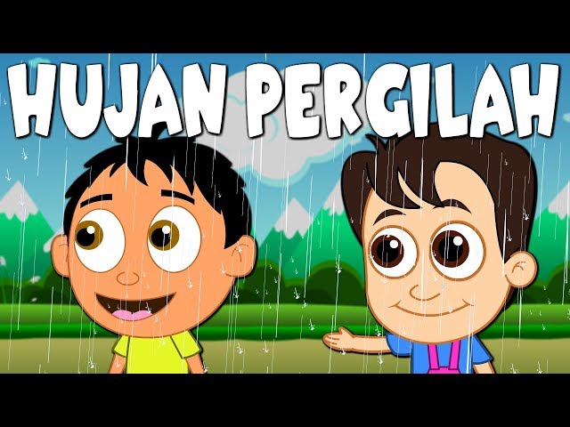 Lagu Kanak Kanak Melayu Malaysia - HUJAN PERGILAH - RAIN RAIN GO AWAY IN MALAY class=