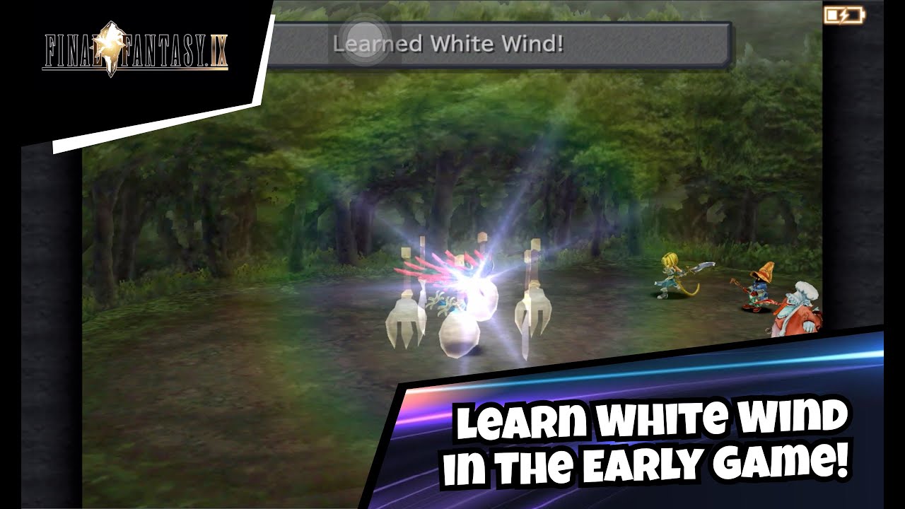 Final Fantasy IX - How to Get White Wind on Disc 1