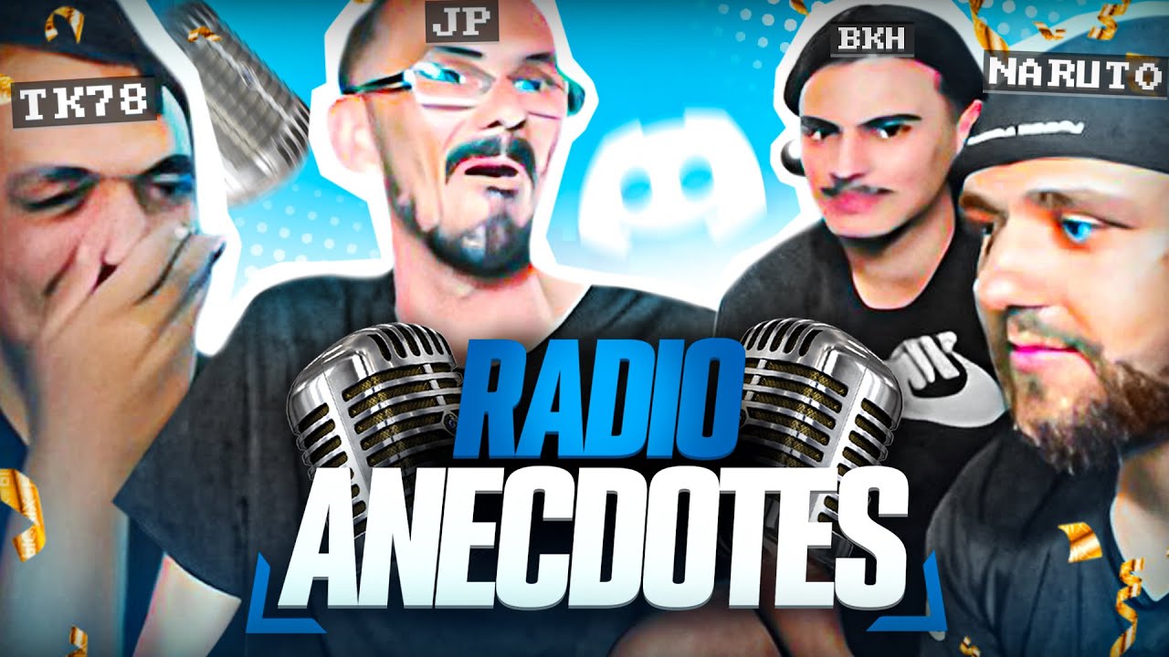 RADIO ANECDOTES AVEC TOUTES LA TEAM, JP QUITTE LE LIVE 😭 - REDIFFUSION BKH78 #16