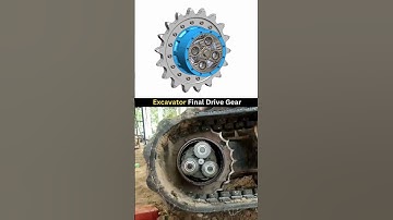 Excavator final drive gear | Planetary Gear Mechanism ✅ #caddesign #solidworkstutorial #3ddesign