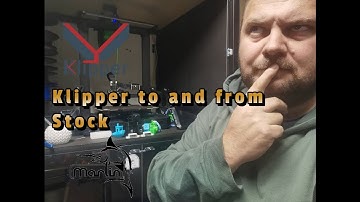 Creality Sonic Pad Reverting from Klipper and back