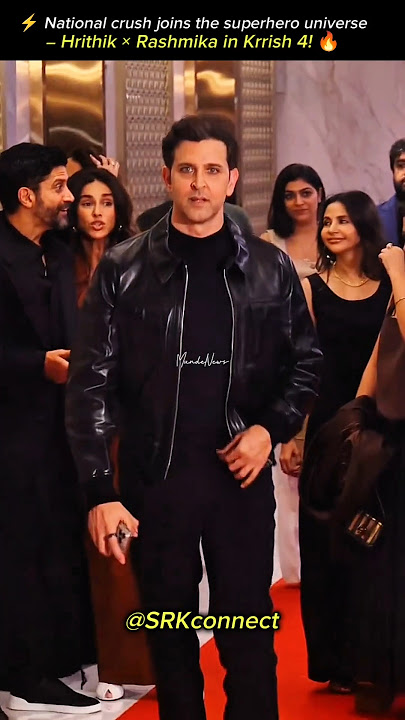 💥 Hrithik’s action × Rashmika’s charm = Krrish 4 storm loading… 🌪️ #newvideo #newsong #newmovie