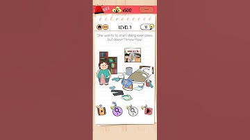 She wants to start doing exercise - (Fitness With Cindy) Brain Test 2 - Level 7