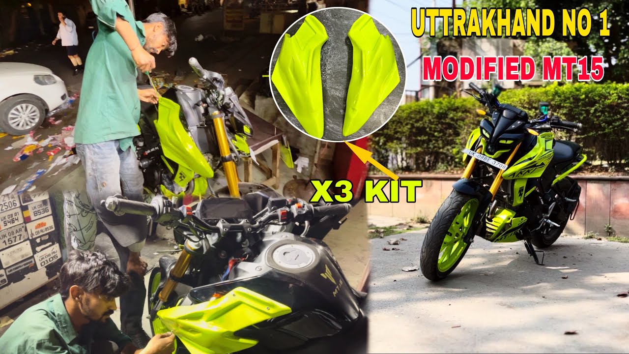finally Mt15 modified into mini Super Mt15 || New Update for modification || total cost ??