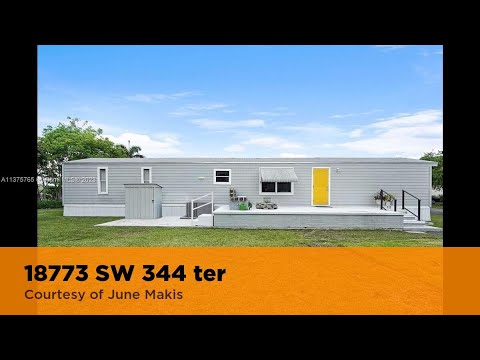 18773 SW 344 ter, Florida City, FL home video tour