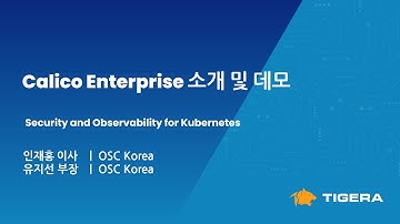 Calico Enterprise 소개 및 데모 - AllshowTV