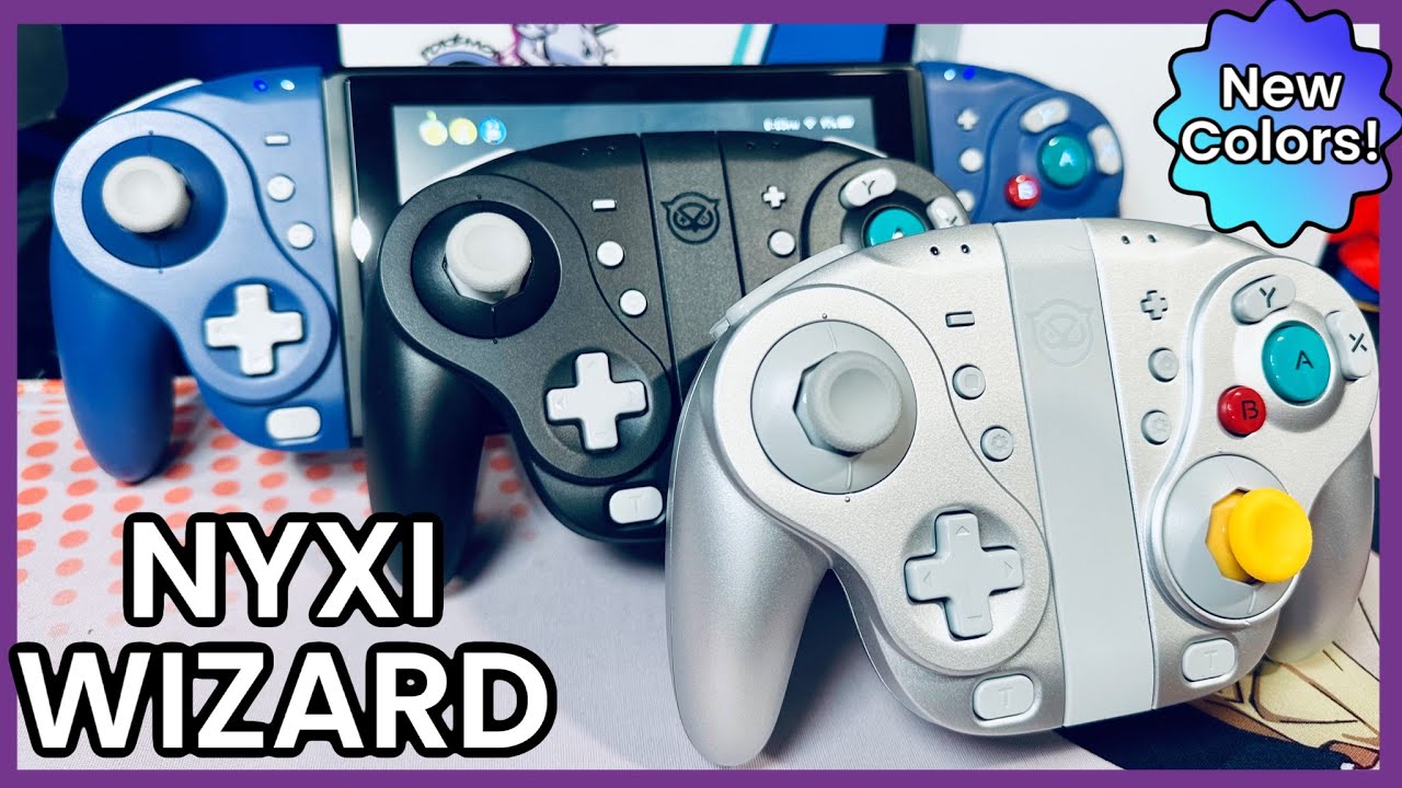 GameCube Style Joy-Cons for Nintendo Switch  NYXI Wizard Unboxing &  Features Tutorial 