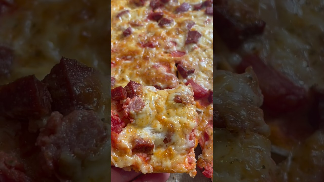5 DAKİKADA✅PİZZA TADINDA BAYAT EKMEK DİLİMLERİ⬆️ #pizza #tarifler #asmr #kolay #pratik #pizzarecipe