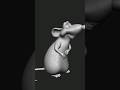 Mouse  shorts  mouse  3d art zbrush  3dprinting