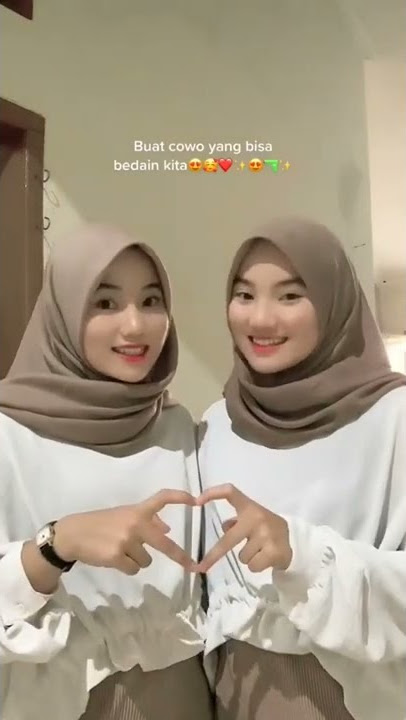 ada yang bisa bedain si kembar cantik