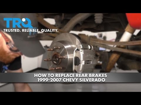 How to Replace Rear Brakes 1999-2007 Chevy Silverado
