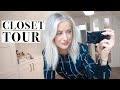 DREAM CLOSET TOUR AND EVERYDAY MAKEUP ROUTINE GRWM | INTHEFROW