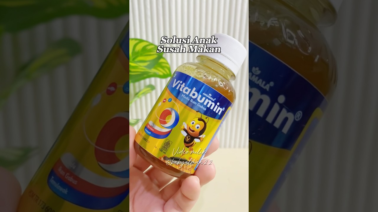 Madu Vitabumin - Solusi Anak susah makan - Penambah nafsu makan anak 