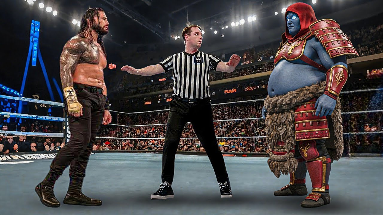 Полный матч - Роман Рейнс против Вендиго | Матч 