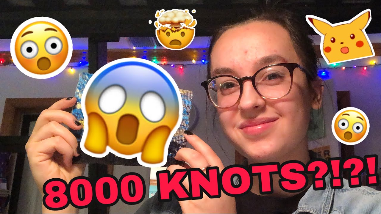 I MADE A BRACELET WITH OVER 8000 KNOTS *not clickbait* [CC] | Alex's ...
