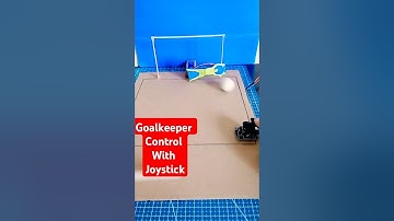 Joystick Controlled Servo Motor Goalkeeper  Fun Arduino Project-DIY