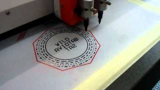 Running test program on my Wild TA2 Plotter