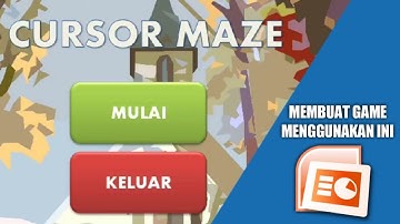 TUTORIAL MEMBUAT GAME SEDERHANA DI MICROSOFT POWERPOINT