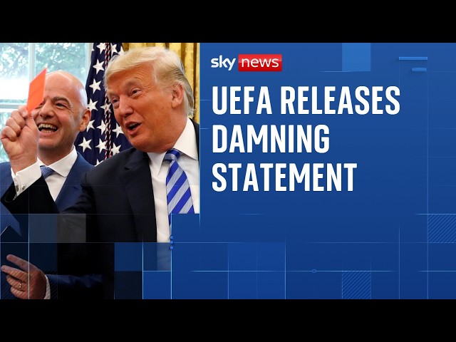 UEFA criticises FIFA's 'secret schemes from faceless individuals'