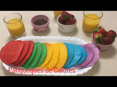 Video: Cocinar Panqueques De Colores