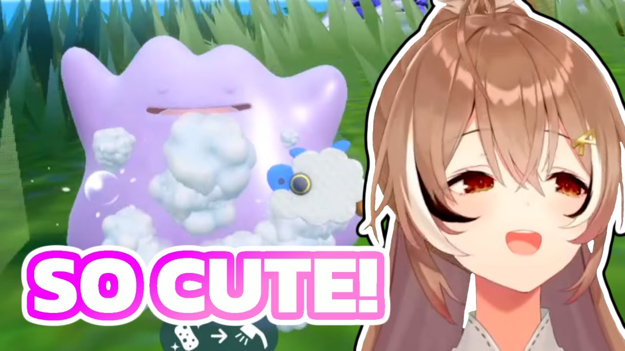 Mumei Giving Ditto a Bath is the Cutest Thing You'll Ever See【Pokémon Violet】【hololive】