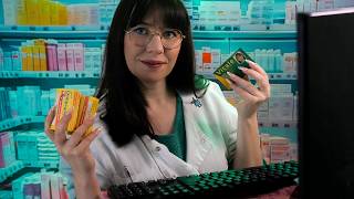 ASMR Pharmacie • Écriture sur les boîtes, sons de clavier et mise en sac 💊 screenshot 5