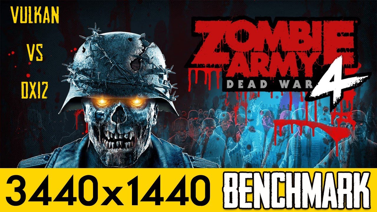 Zombie Army 4: Dead War (Vulkan vs DX12) - PC Ultra Quality