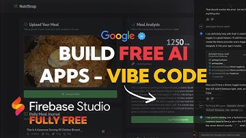 Build a AI Website Using Google Firebase Studio | Fully Free 🤯 (No Coding Skills Required) 