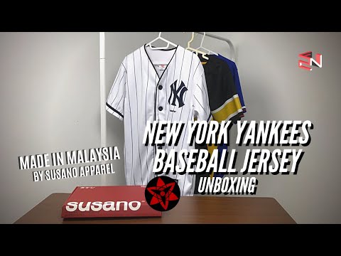 Video Unboxing Malaysian Made Baseball Jersey! | Susano... - youtube
