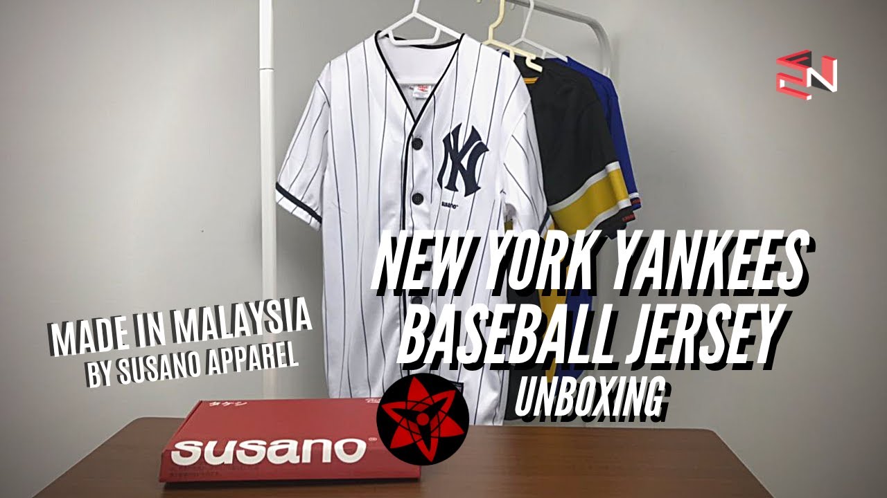 Unboxing Malaysian Made Baseball Jersey! Susano Apparel Baseball