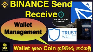 binance send and receive #binance #wallets #send #receive