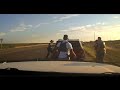 Human Smuggling Pursuit Stopped with Spike Strips