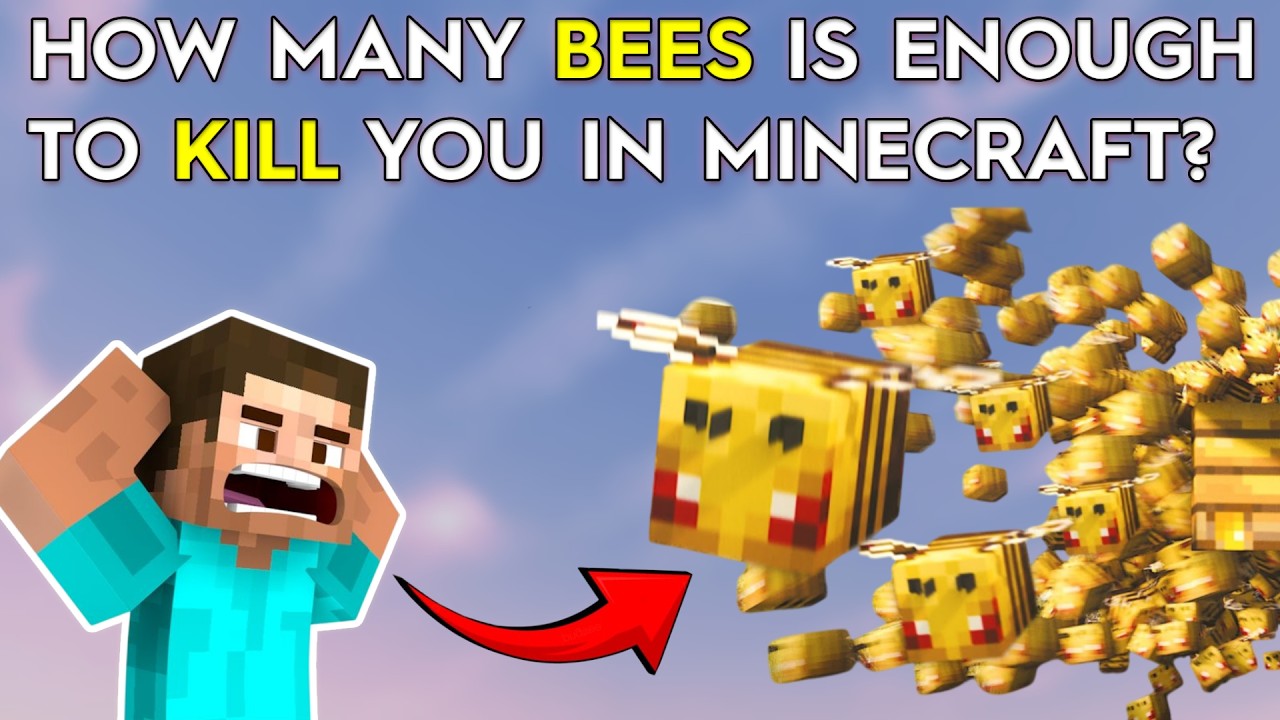 I Spawned 100 Bees to See How Fast They Can Kill Me…