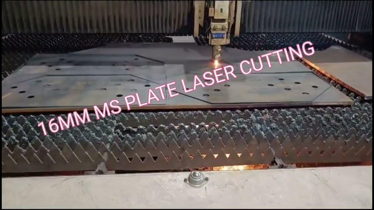 16MM MS PLATE LASER CUTTING. UMA INDUSTRIES 99250 45484 YouTube