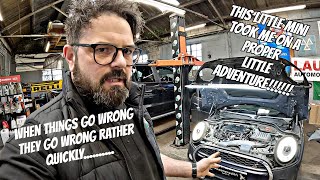 2016 MINI COOPER D DRIVETRAIN MALFUNCTION!!!! LOTS OF FAULTS AND ONE BROKEN BOLT *UNAVOIDABLE*.....