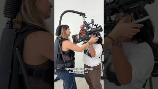 easy rig or angler fish? #funny #setlife #behindthescenes #easyrig #filmhumor #movieset #camera #bts