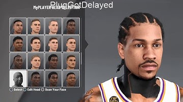 Best 2K20 Allen Iverson Face Creation | Make your player look just like AI