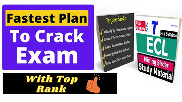 ECL Mining Sirdar Best Standard Book & Study Material, Full Syllabus Jobs Preparation Strategy