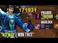 1v2 vs pikaboo big frost mage one shots