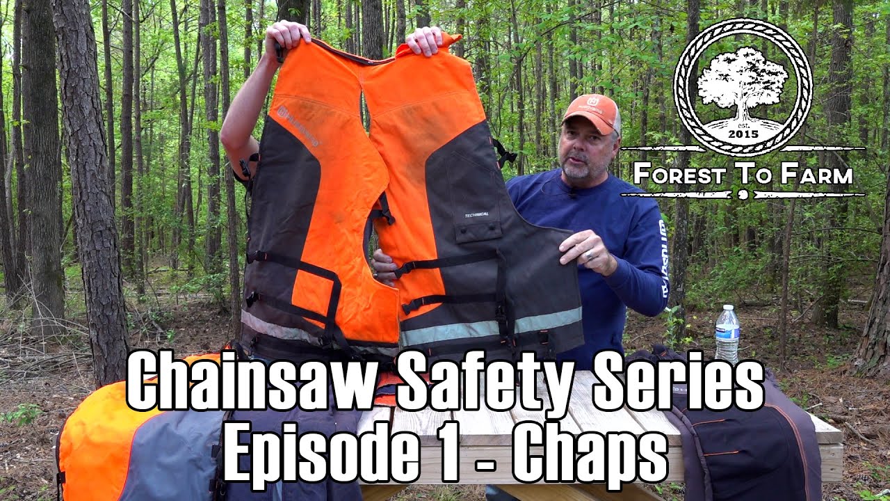 Chainsaw Safety Series - Episode 1 - Chaps - YouTube