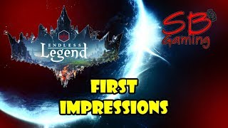 The Beginning Endless Legend Tutorial First Impressions Review - Fantasy 4X Strategy Game Play