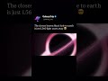Earth's Nearest Black Hole Is Closer Than You Think 🕳️ #shorts #GaiaBH1 #space #blackhole #universe
