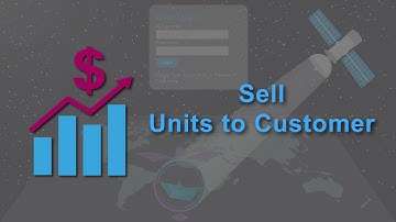 How to sell Units to Customers in Falcon Mega Track [Vessel Tracking System]