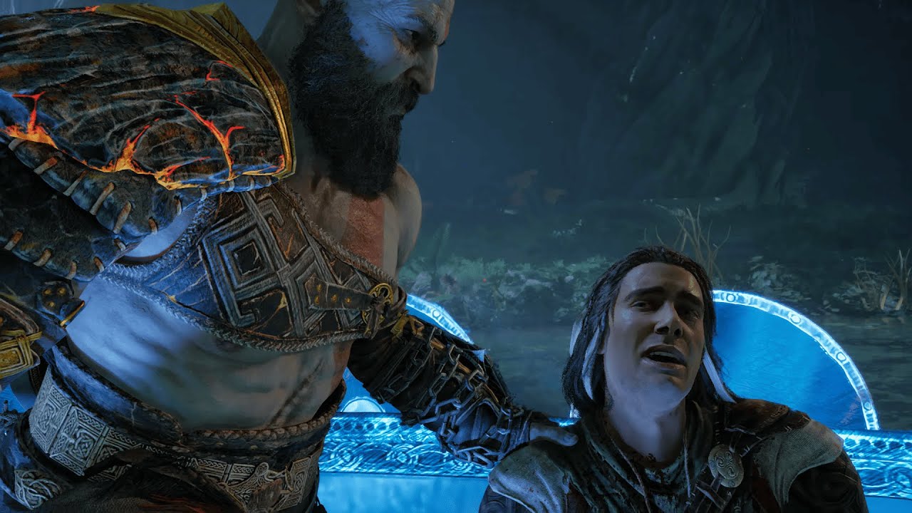 Kratos Saves Freyr  God of War Ragnarök Cinematic Rescue Scene