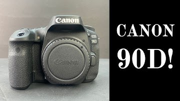Canon 90D Unboxing & First Impressions! 2020