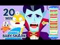 Scary Vampire&#39;s Teeth are Rotten | +Compilation | Hospital Play in Halloween | Baby Shark Official