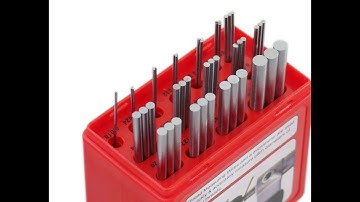 AccusizeTools - U.S. & Metric Thread Measuring Wire Sets, EG06-1002