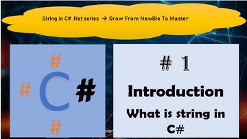 Introduction To String In C# | Part 1 | C# Tutorial String Series