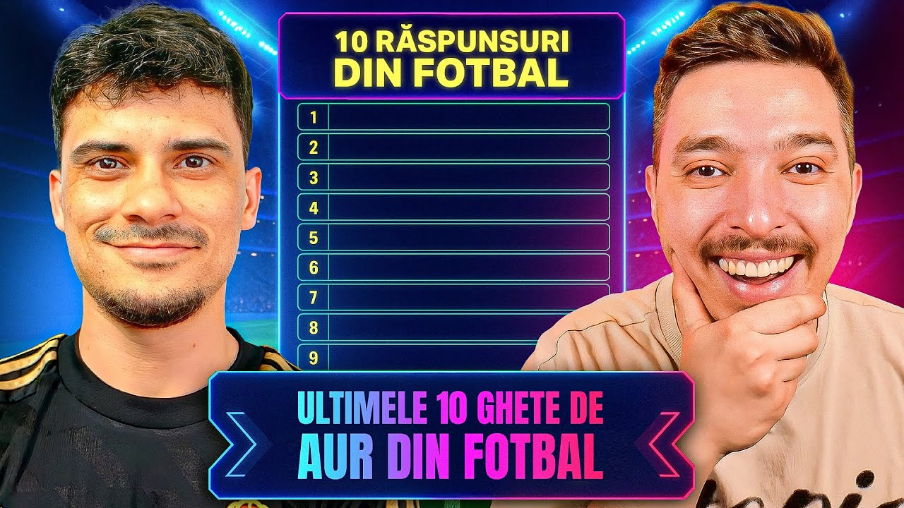 PREMIERA CU TOATA GRILA COMPLETATA IN 10 RASPUNSURI DIN FOTBAL THEO VS CLAUDIU MEDES !!!