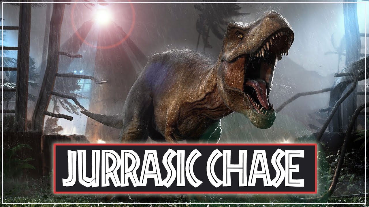 Jurassic Chase - Brain Break (GoNoodle Inspired Fitness Game) 